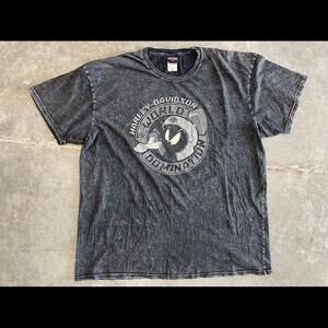 Vintage Harley Davidson Looney Tunes Marvin The Martian Shirt Men’s Sz XXL 🔥🔥